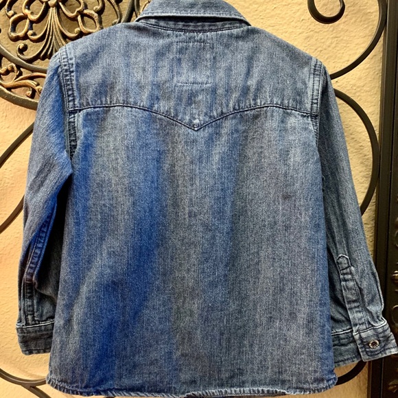 Toddler Levi’s Barstow Western Long Sleeve shirt - Picture 4 of 6